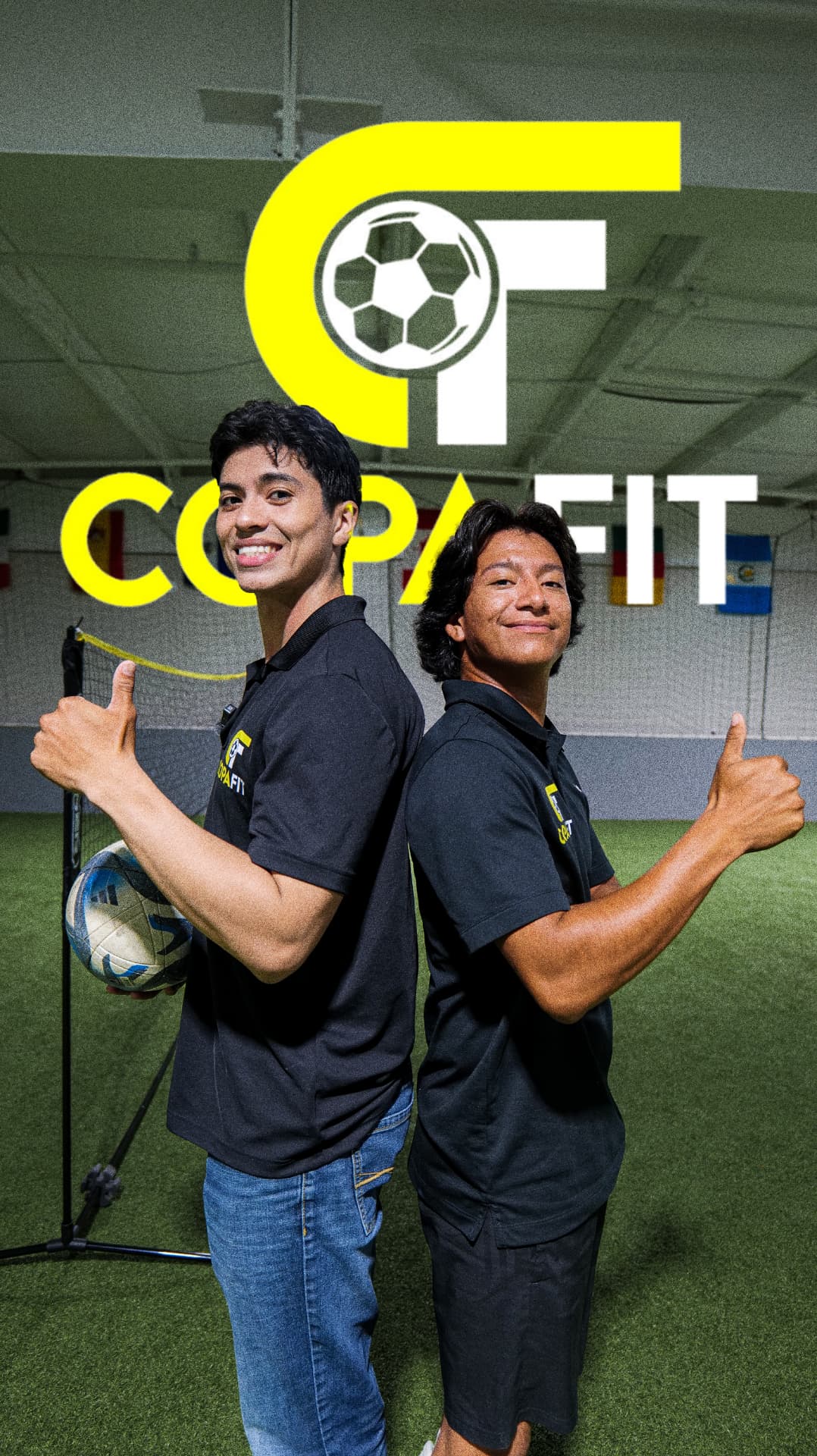 CopaFit coaches Donovan and Leo at the CopaFit facility in Conway, SC